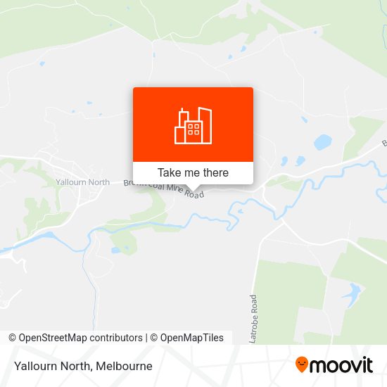 Yallourn North map