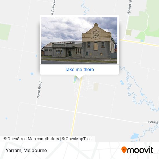 Yarram map