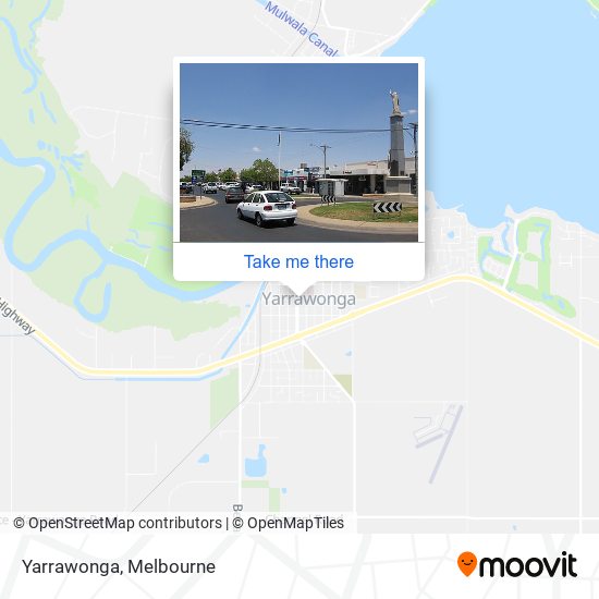 Yarrawonga map