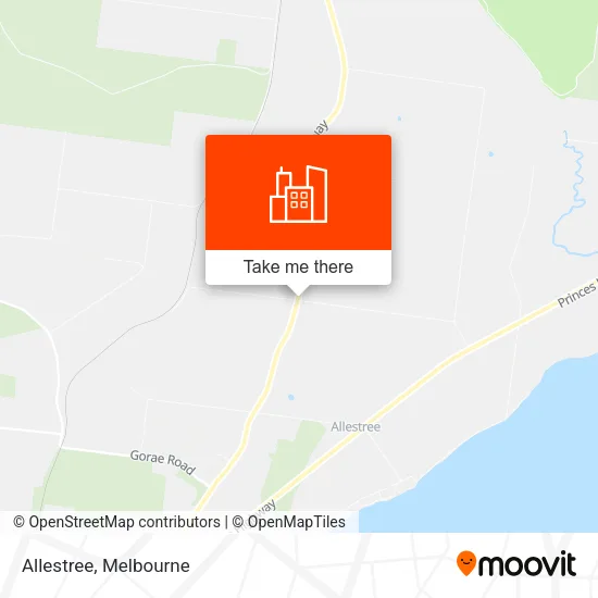 Allestree map