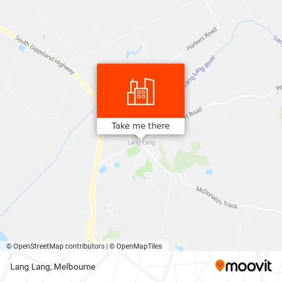 Lang Lang map