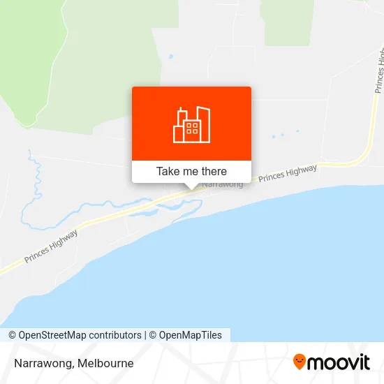 Narrawong map