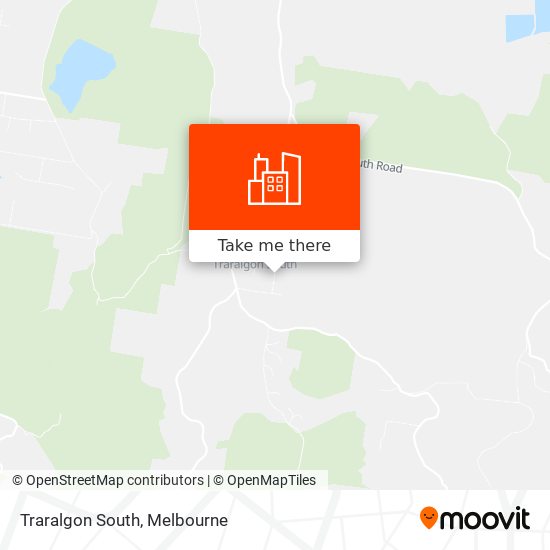 Traralgon South map