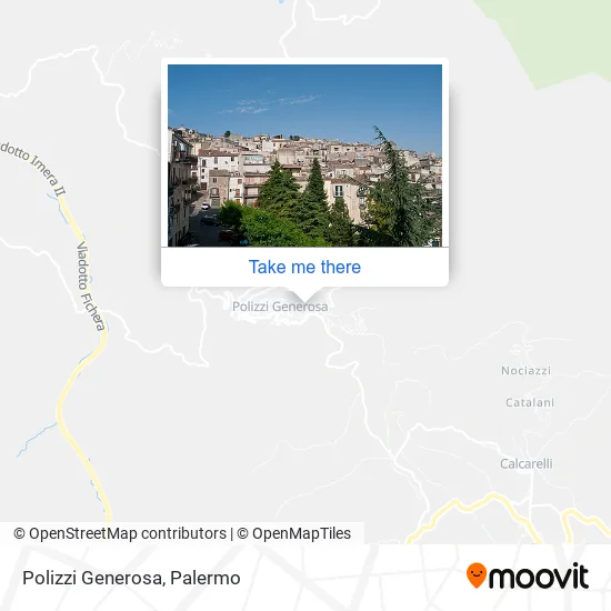 Polizzi Generosa map