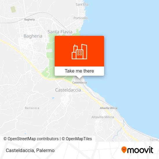 Casteldaccia map