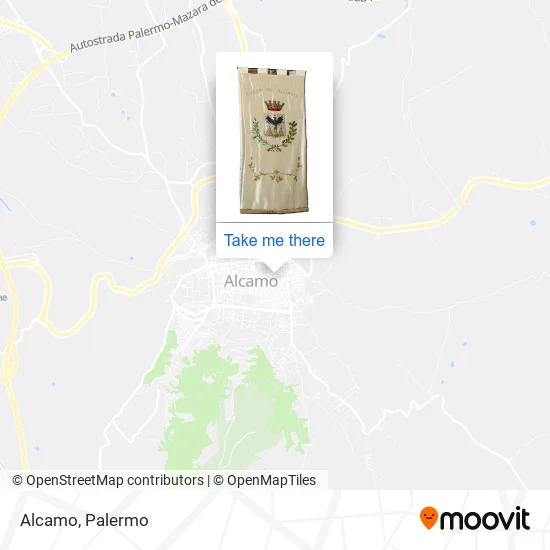 Alcamo map