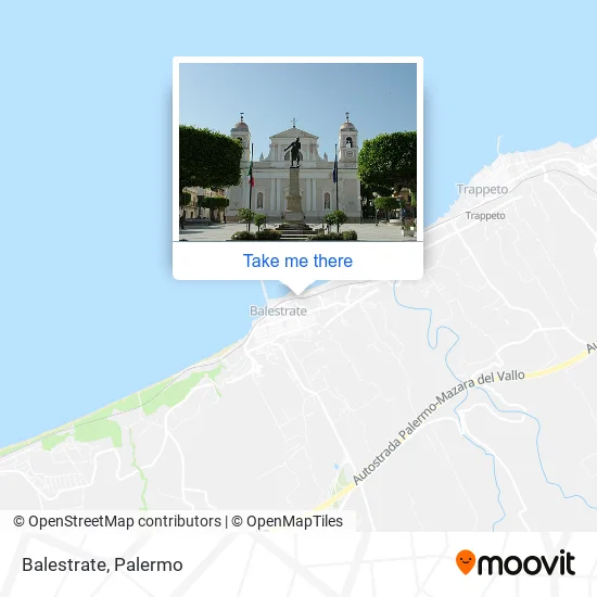 Balestrate map