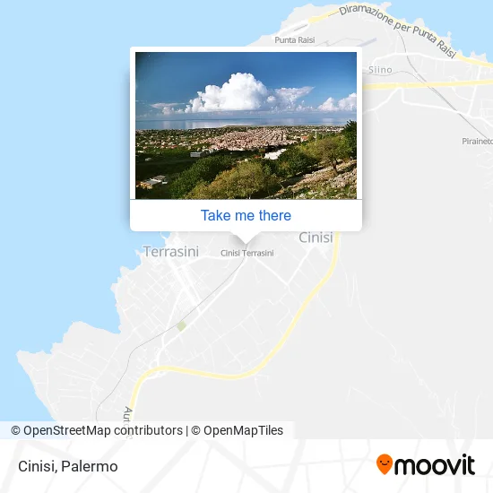 Cinisi map