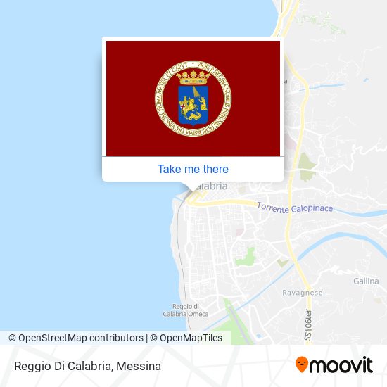 Reggio Di Calabria map