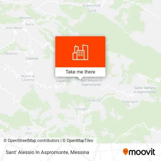 Sant' Alessio In Aspromonte map