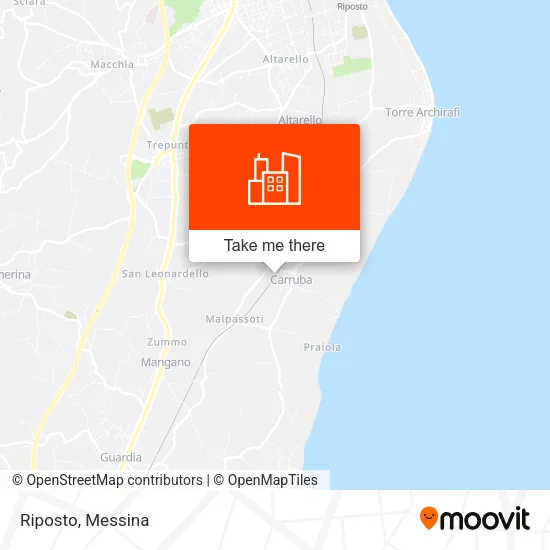 Riposto map