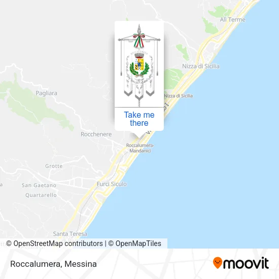 Roccalumera map