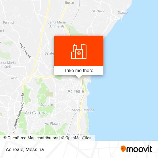 Acireale map