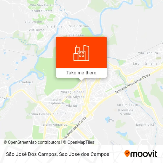 São José Dos Campos map
