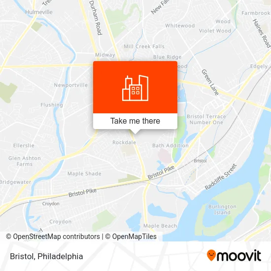 Bristol map