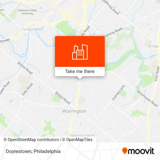 Doylestown map