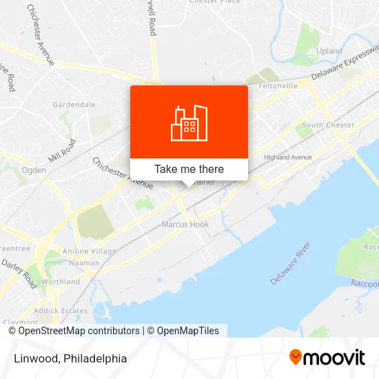 Linwood map