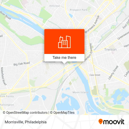 Morrisville map