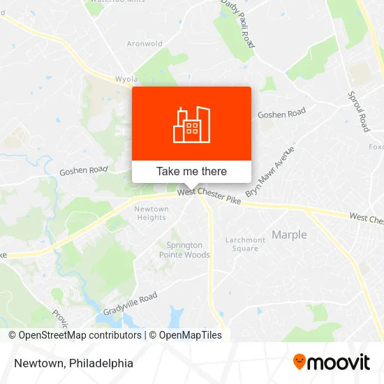 Newtown map