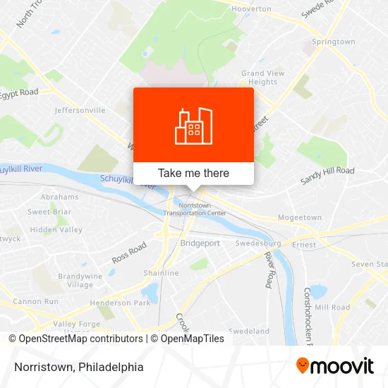 Norristown map
