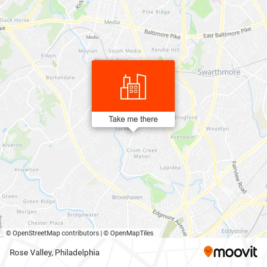 Rose Valley map