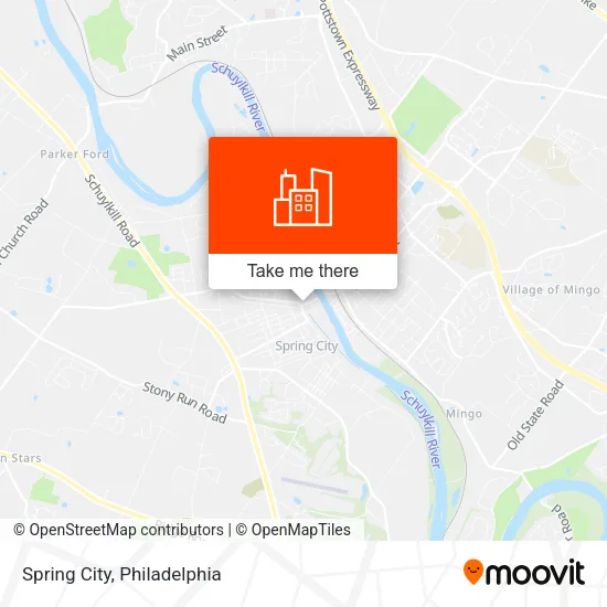 Spring City map