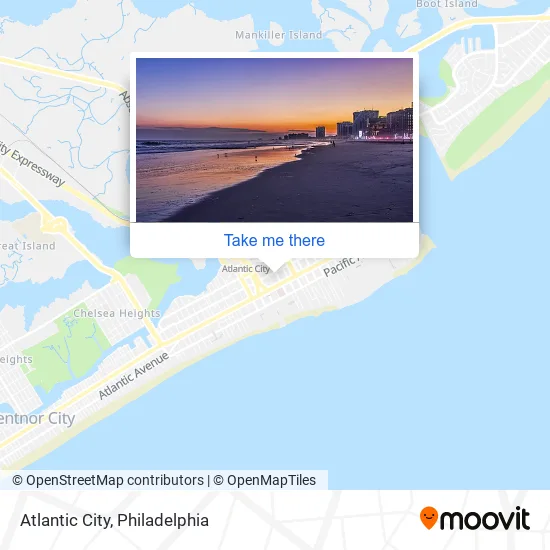 Atlantic City map