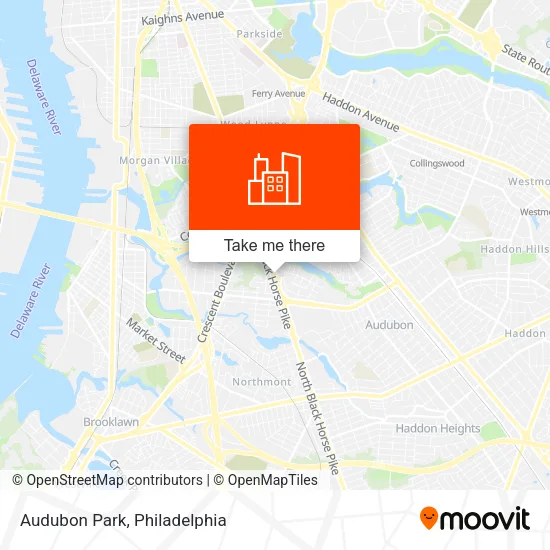 Audubon Park map