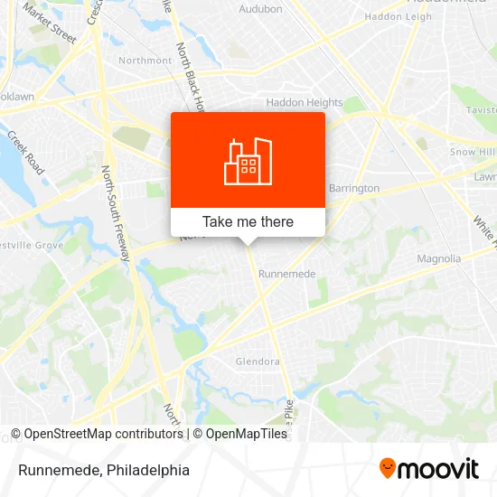 Runnemede map