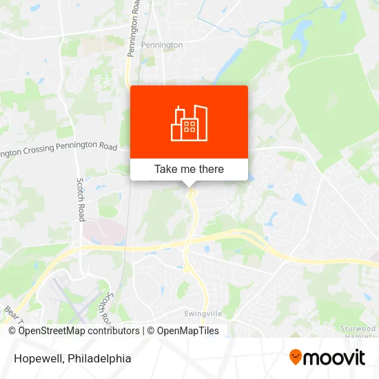 Hopewell map