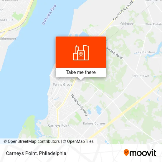 Carneys Point map