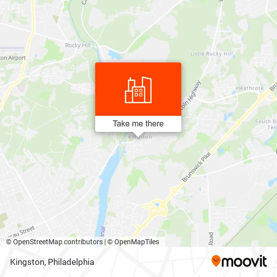 Kingston map