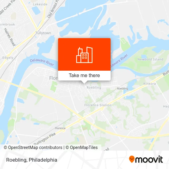 Roebling map