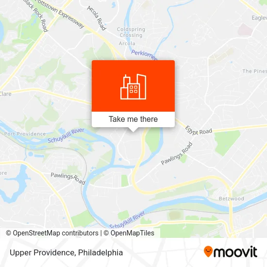 Upper Providence map
