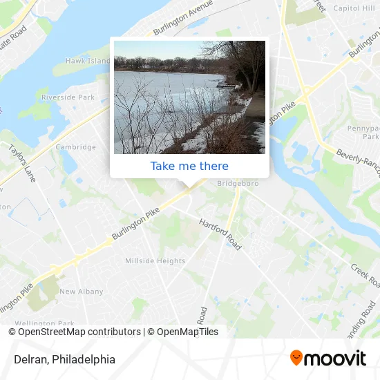 Delran map