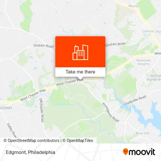 Edgmont map