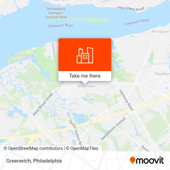 Greenwich map