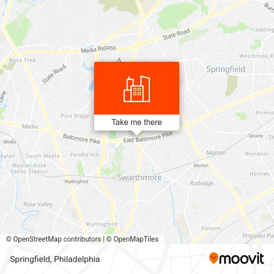 Springfield map