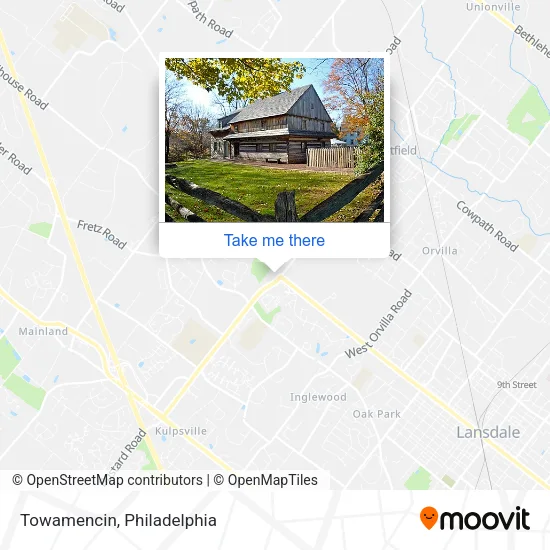 Towamencin map