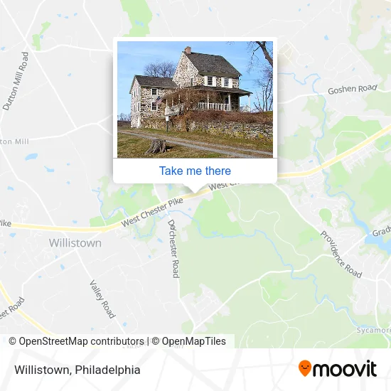 Willistown map