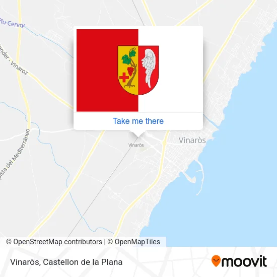 Vinaròs map