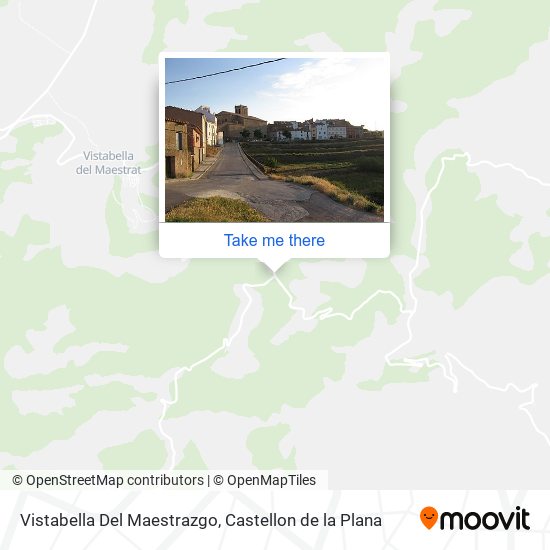 Vistabella Del Maestrazgo map