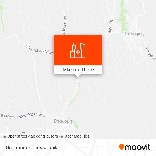 Θερμαϊκού map