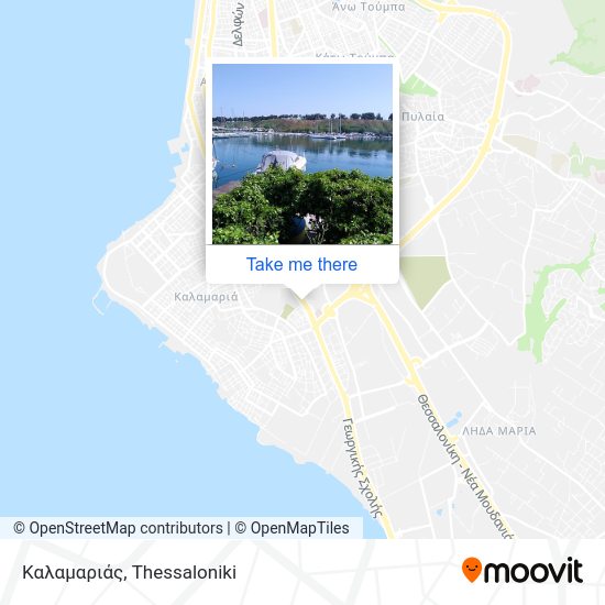 Καλαμαριάς map