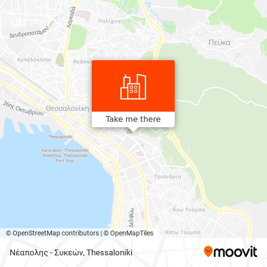 Νέαπολης - Συκεών map