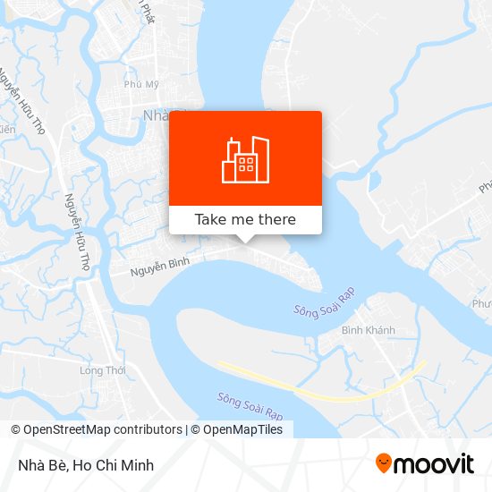 Nhà Bè map