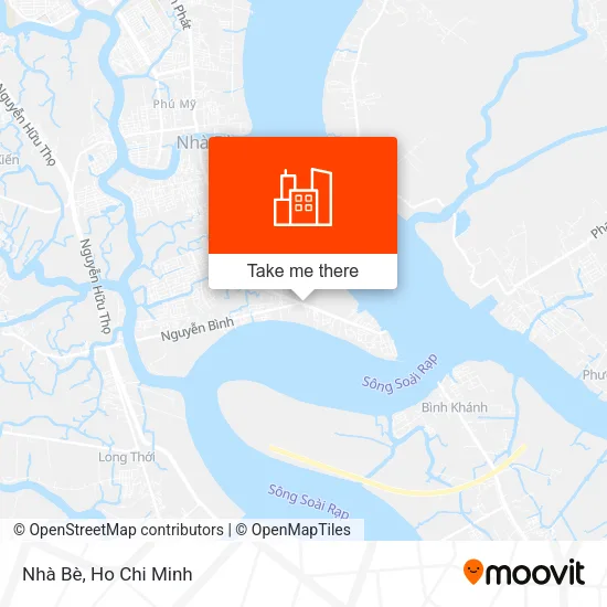 Nhà Bè map