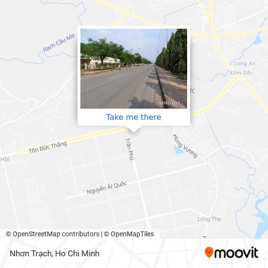 Nhơn Trạch map