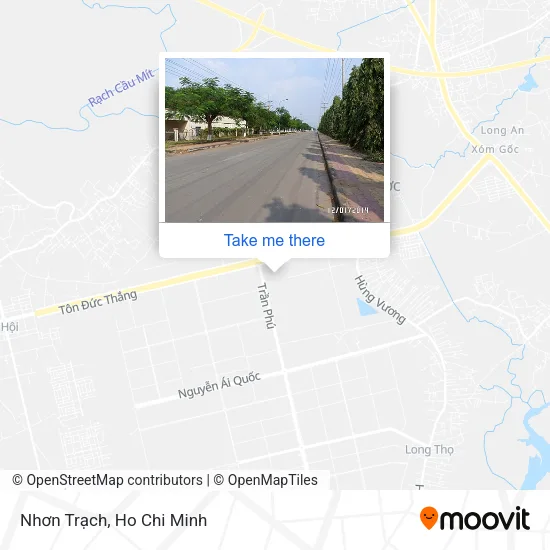 Nhơn Trạch map