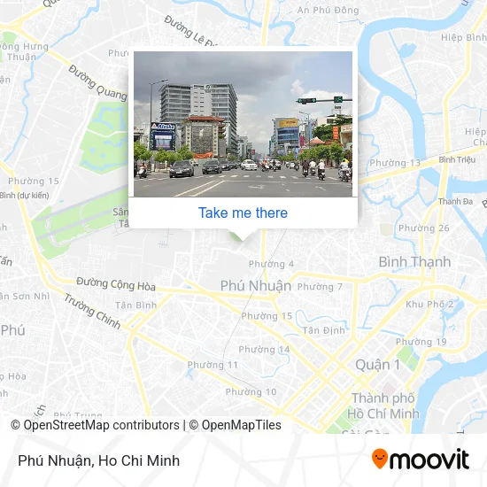 Phú Nhuận map